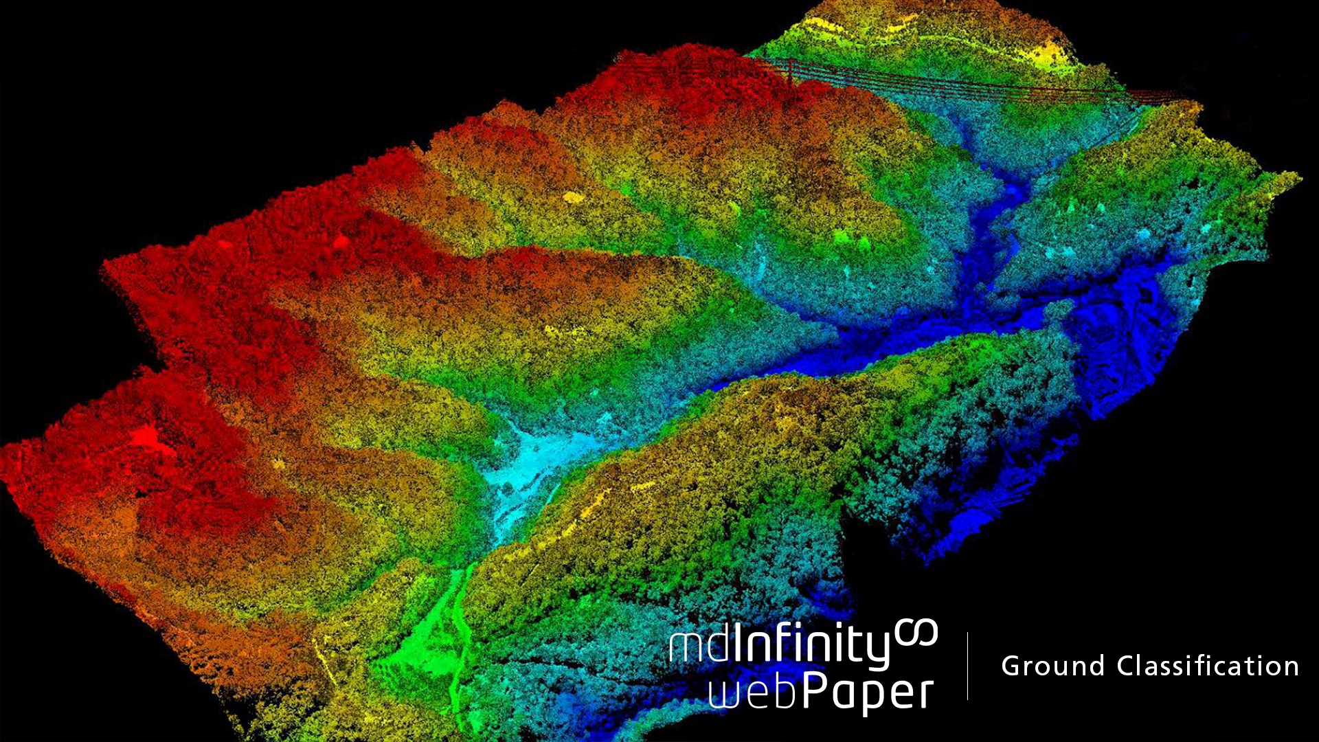 How to Achieve Ground Classification in Drone Lidar Point Clouds. An