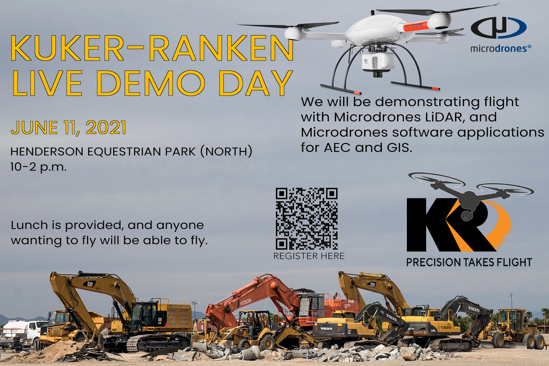 Microdrones LiDAR Flight Demonstration by KukerRanken in Henderson, NV