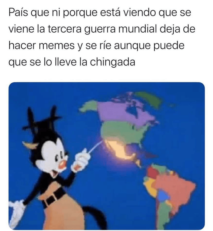 México se prepara para la Tercera Guerra Mundial con memes