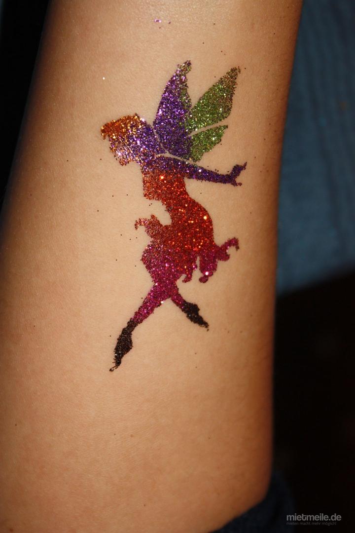 Glitzer Tattoo mieten 89,90 EUR pro Stunde mietmeile.de
