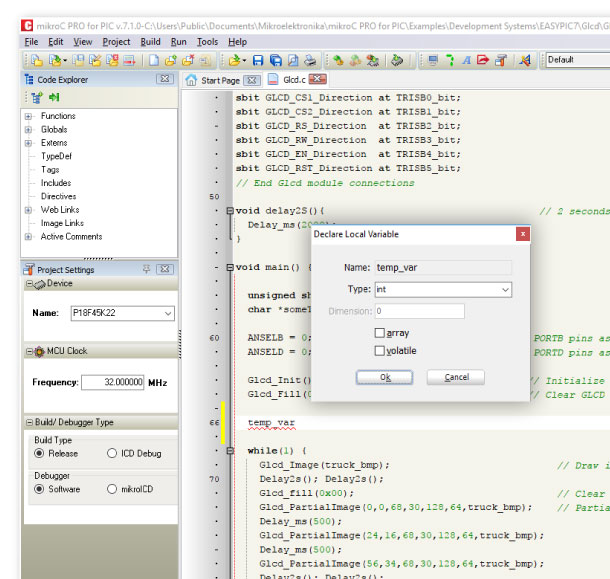 mikroC PRO for PIC Mikroe
