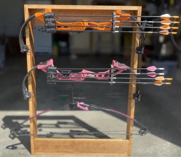 11 DIY Bow Rack Plans You Can Make Easily Mint Design Blog