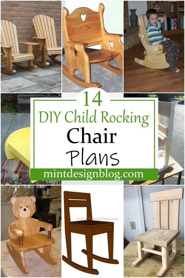 14 DIY Child Rocking Chair Plans For Kid's To Have Fun Mint Design Blog