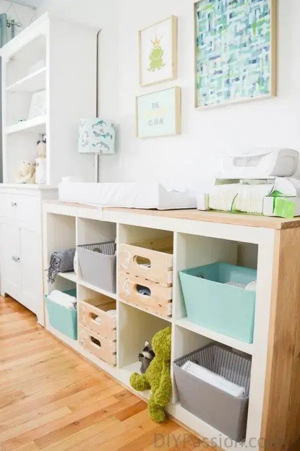 20 DIY Changing Table Plans Mint Design Blog