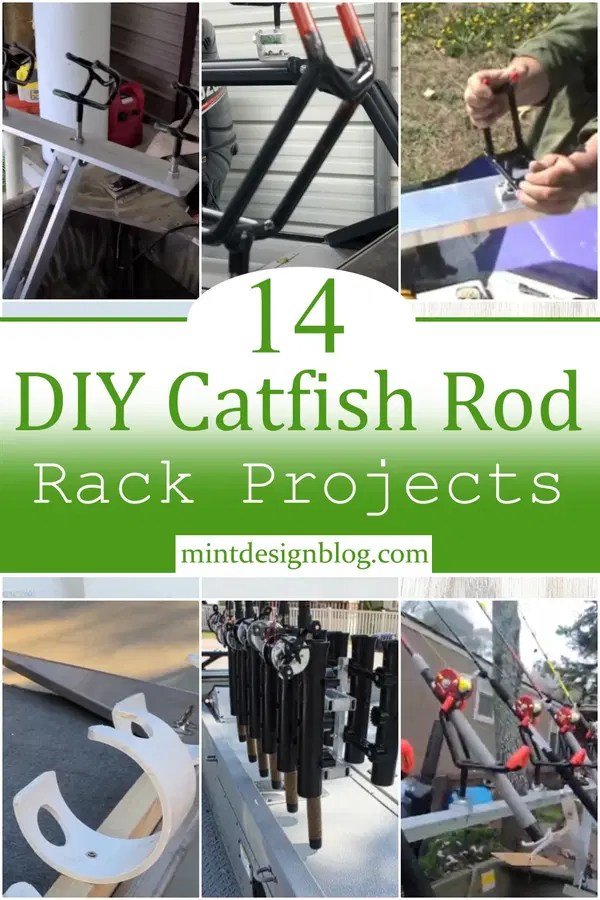 14 DIY Catfish Rod Rack Projects Mint Design Blog