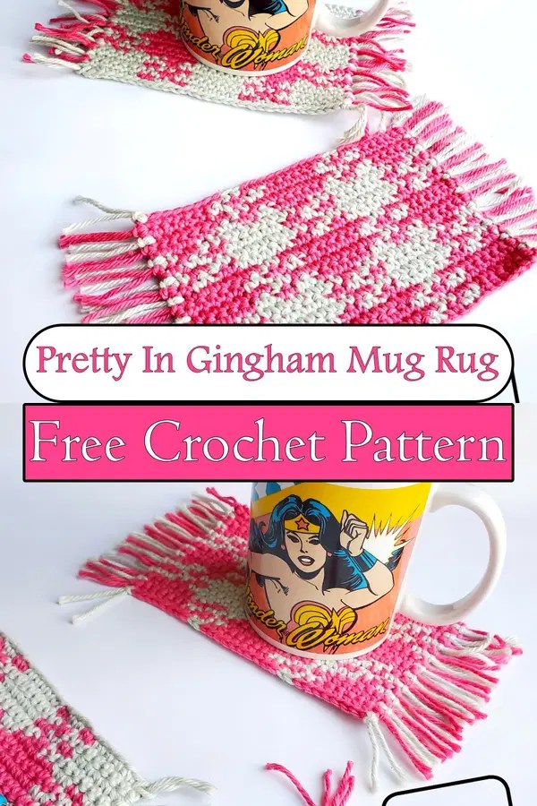 25 Mug Rug Crochet Patterns For Beginners Mint Design Blog