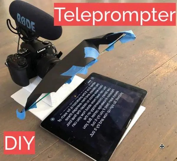 25 DIY Teleprompter Ideas Mint Design Blog