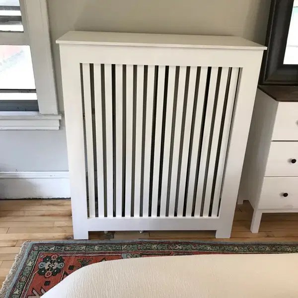 13 Custom DIY Radiator Cover Ideas For Home Decor - Mint Design Blog