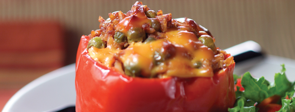 Minute® Slow Cooker Stuffed Peppers We can help.®