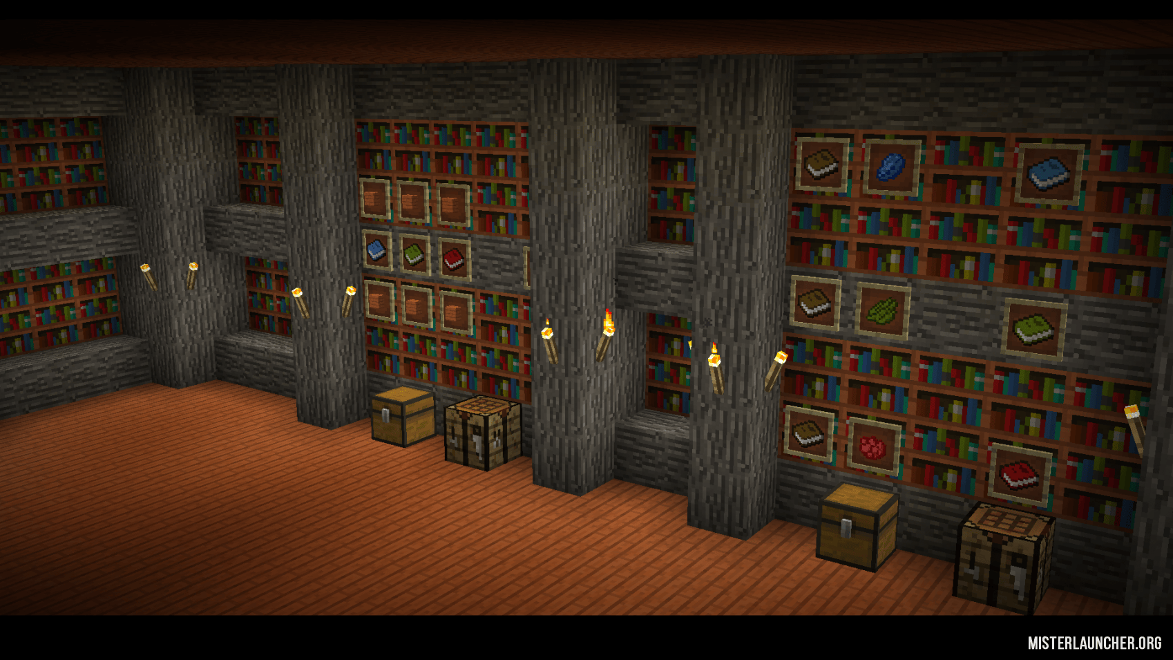 Мод Bookshelf для Майнкрафт [1.16.5] [1.16.4] [1.16.1] [1.12.2] [1.7.10]