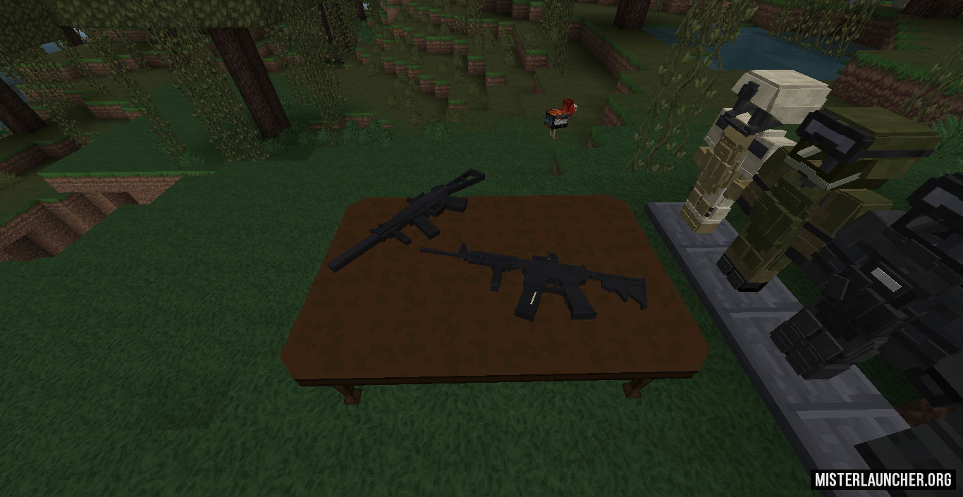 Мод Vic's Modern Warfare для Майнкрафт [1.12.2] [1.11.2] [1.10.2] [1.8.