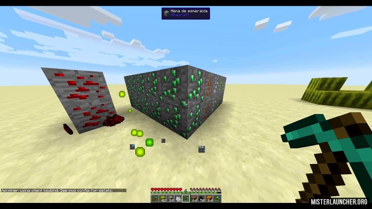 Download mod VeinMiner for Minecraft [1.12.2] [1.12.1] [1.12] [1.7.10