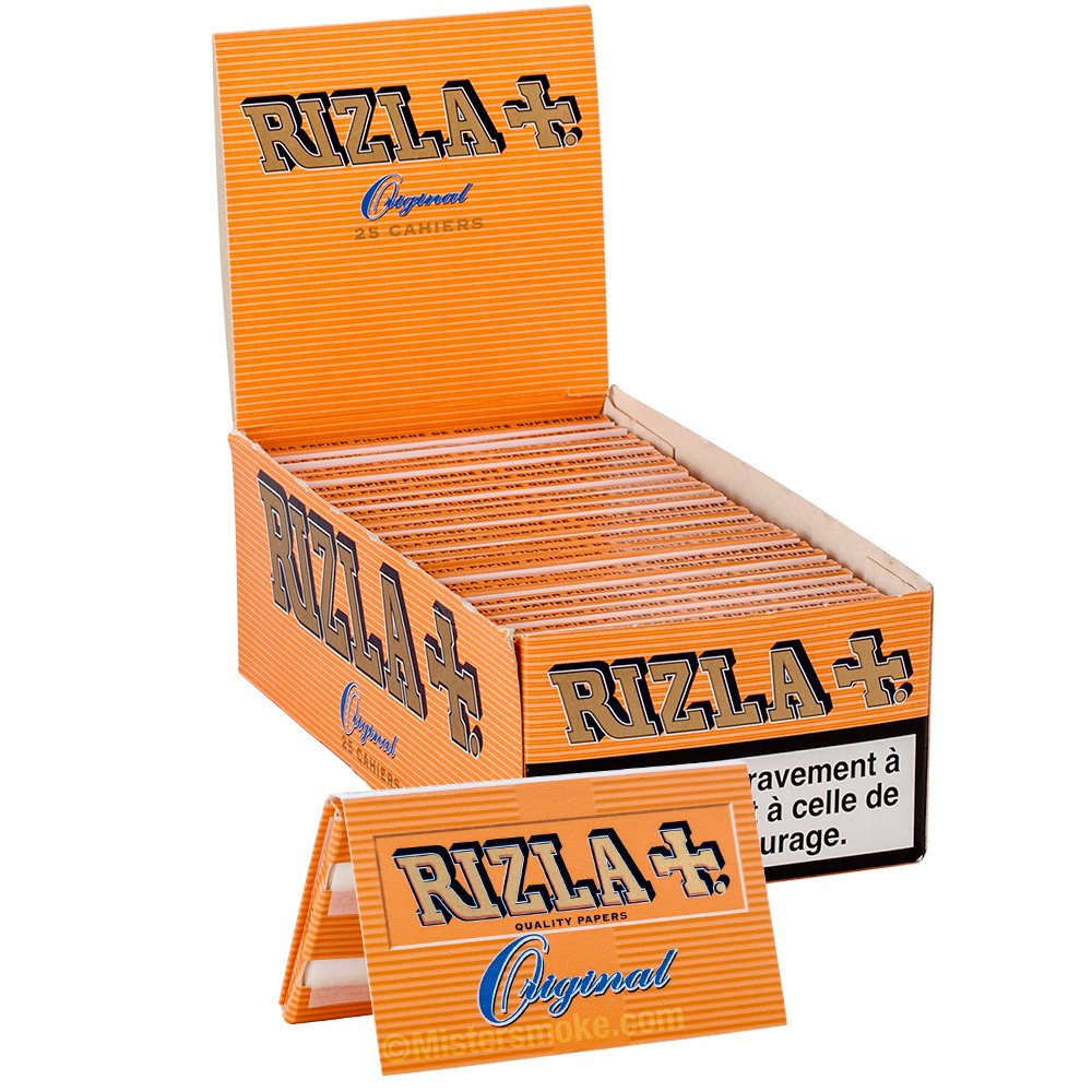 Feuille à rouler RIZLA Original pas cher. Vendu à la boite
