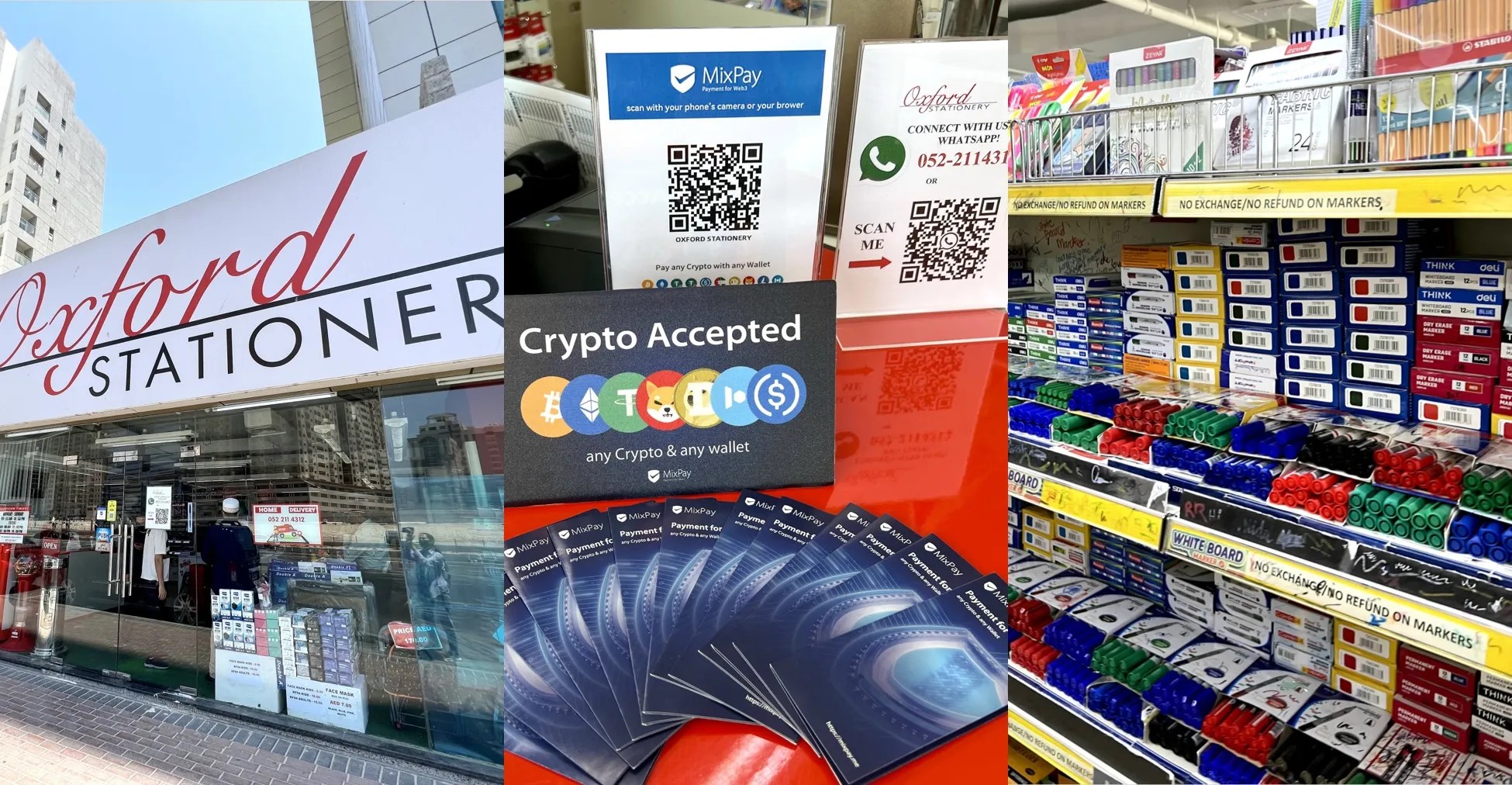 New Partnership Announcement MixPay x Oxford STATIONERY MixPay Blog