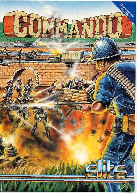 Commando cover or packaging material MobyGames