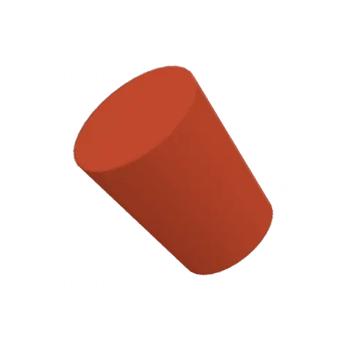 Silicone Tapered Rubber Plugs for Powder Coating, Chrome Plating and