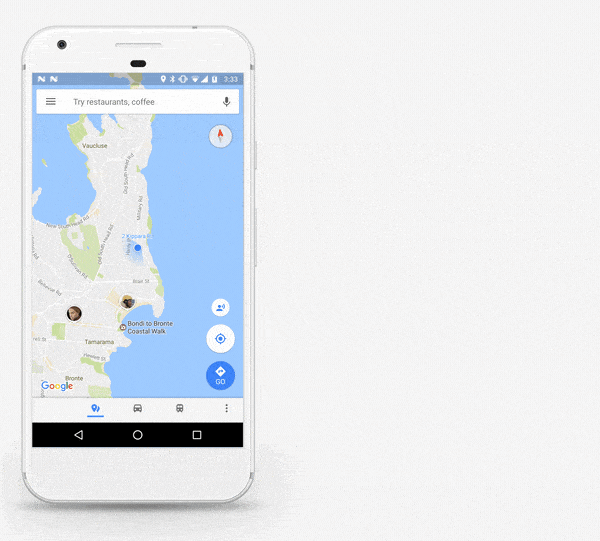 Google Maps now lets you share realtime location with friends