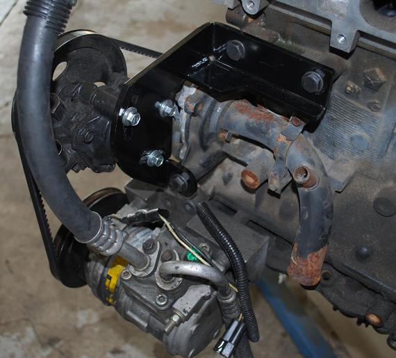 MPx 2.4L Engine Swap Power Steering Bracket, Engine Mounts