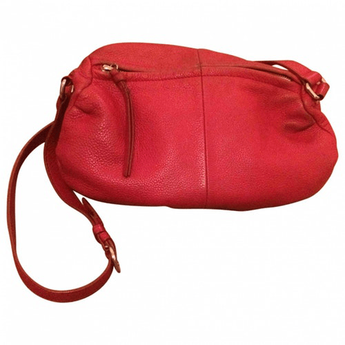 PreOwned Dkny Red Leather Handbag ModeSens