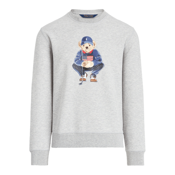 Polo Ralph Lauren Golf Bear Sweatshirt In Lt Grey Heather ModeSens