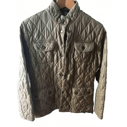 PreOwned Barbour Khaki Cotton Jacket ModeSens