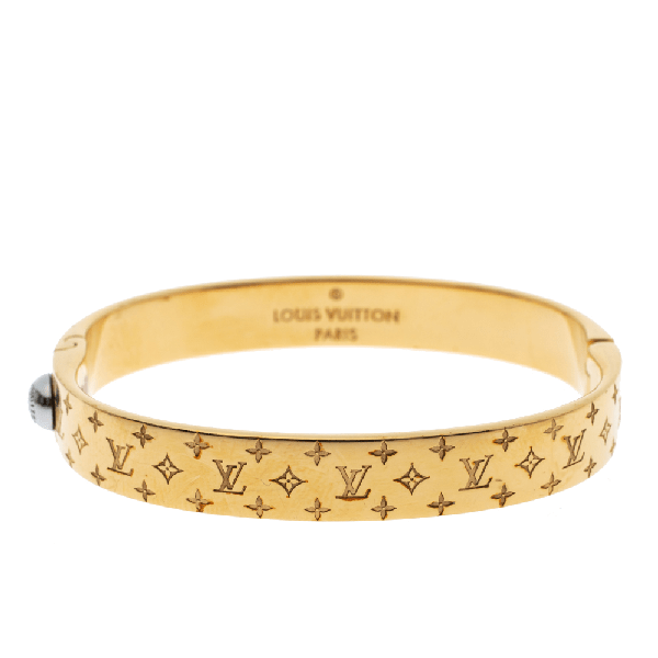Louis Vuitton Nanogram Bracelet Gold Literacy Basics