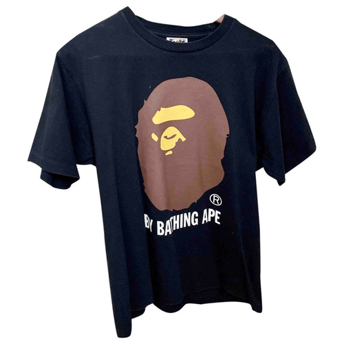 PreOwned A Bathing Ape Black Cotton Tshirts ModeSens