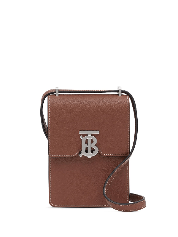 Burberry Robin Monogram Crossbody Bag In Braun ModeSens