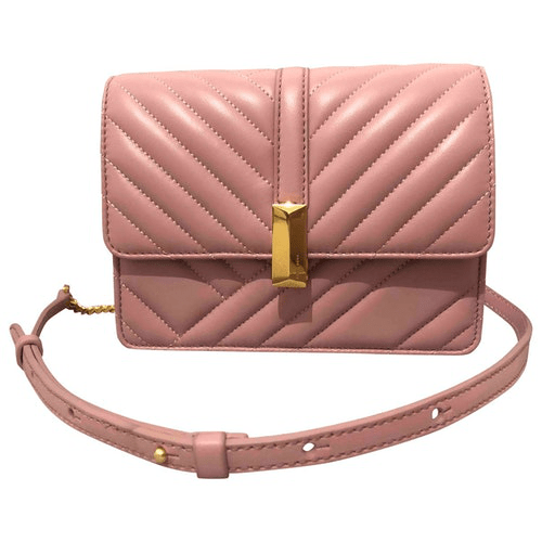 PreOwned Hugo Boss Pink Leather Handbag ModeSens