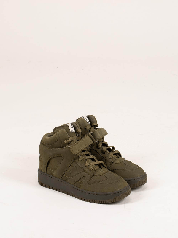 Isabel Marant Brooklee Sneakers Khaki In Green ModeSens