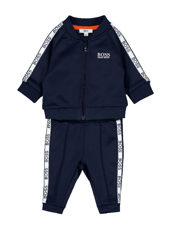 Hugo Boss Kids Jogging Suit For Boys In Blue ModeSens