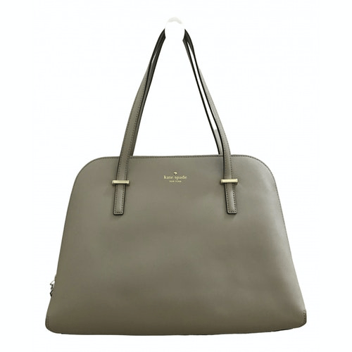 PreOwned Kate Spade Grey Leather Handbag ModeSens