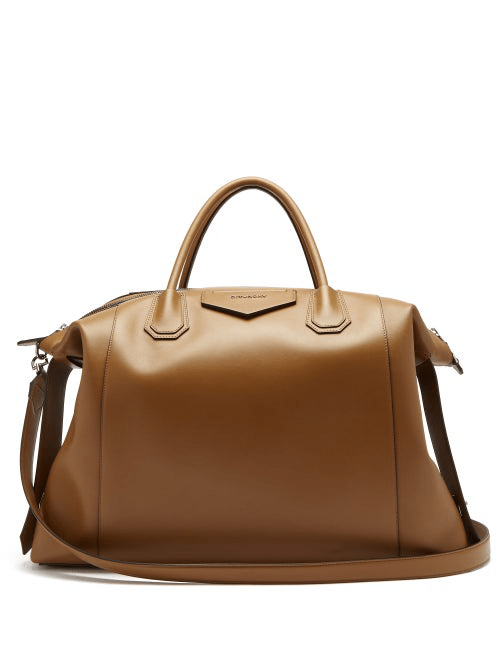 Givenchy Antigona Soft Large Leather Bag In Brown ModeSens