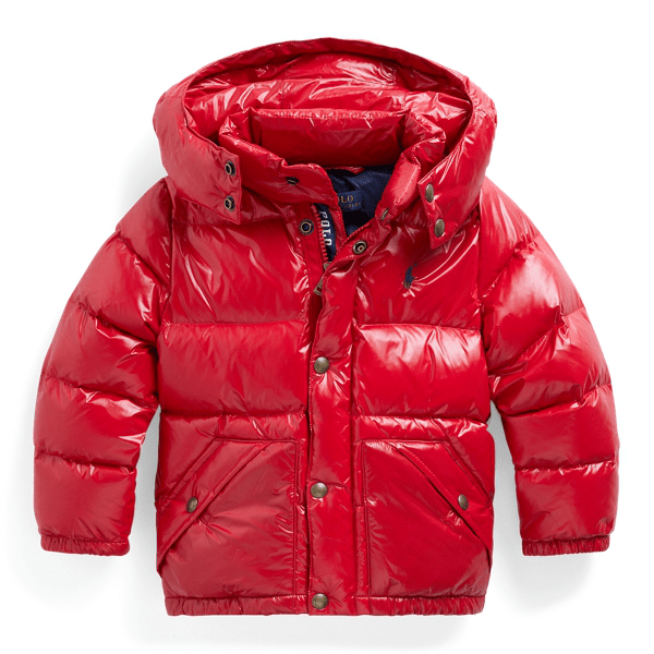 Polo Ralph Lauren Kids' Waterrepellent Down Jacket In Rl 2000 Red