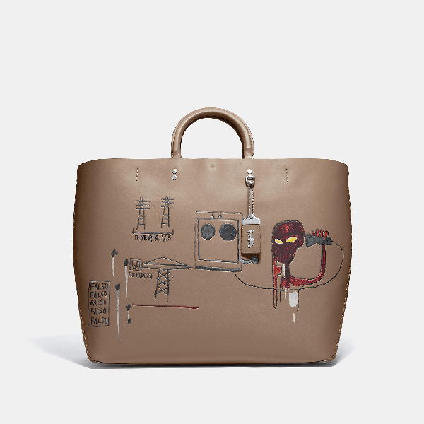 Coach X Jeanmichel Basquiat Rogue Tote 38 ® In Neutrals ModeSens