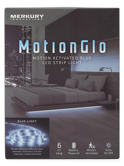 Merkury Innovations Motion Glo Motion Activated Led Strip Light In Blue
