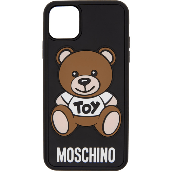 Moschino Teddy Bear Iphone 11 Pro Max Case In A1555 Black ModeSens