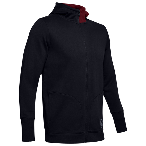 Under Armour Men's Big And Tall Armour Fleece Hoodie In Black/cordova