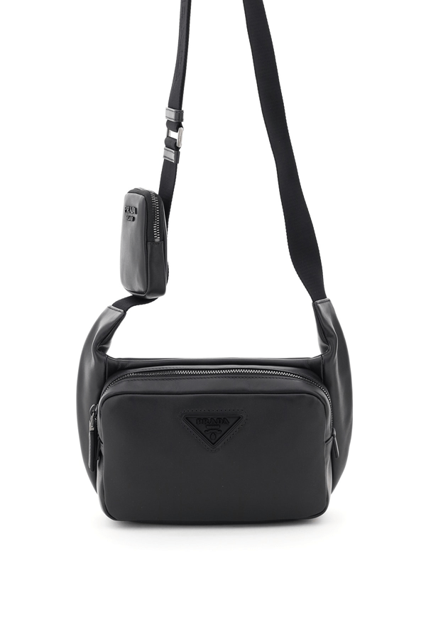 Prada Shoulder Bag With Pouch In Nero (black) ModeSens