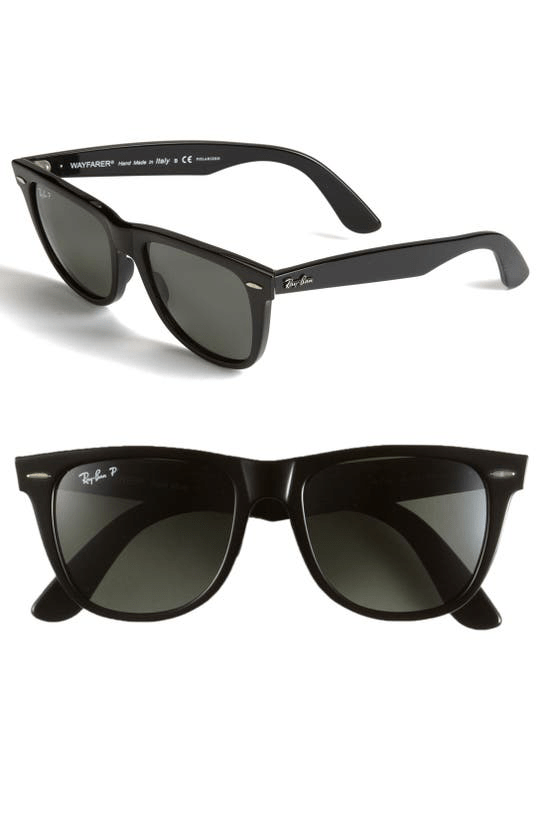 Ray Ban Large Classic Wayfarer 54mm Sunglasses In Black At Nordstrom
