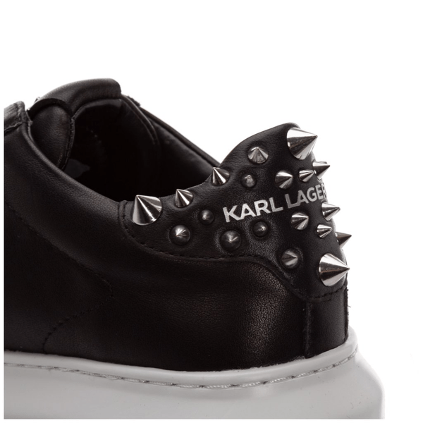 Karl Lagerfeld Women's Shoes Leather Trainers Sneakers K/ikonic Kapri