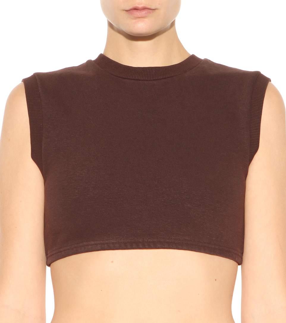Yeezy Cotton Crop Top (season 1) ModeSens