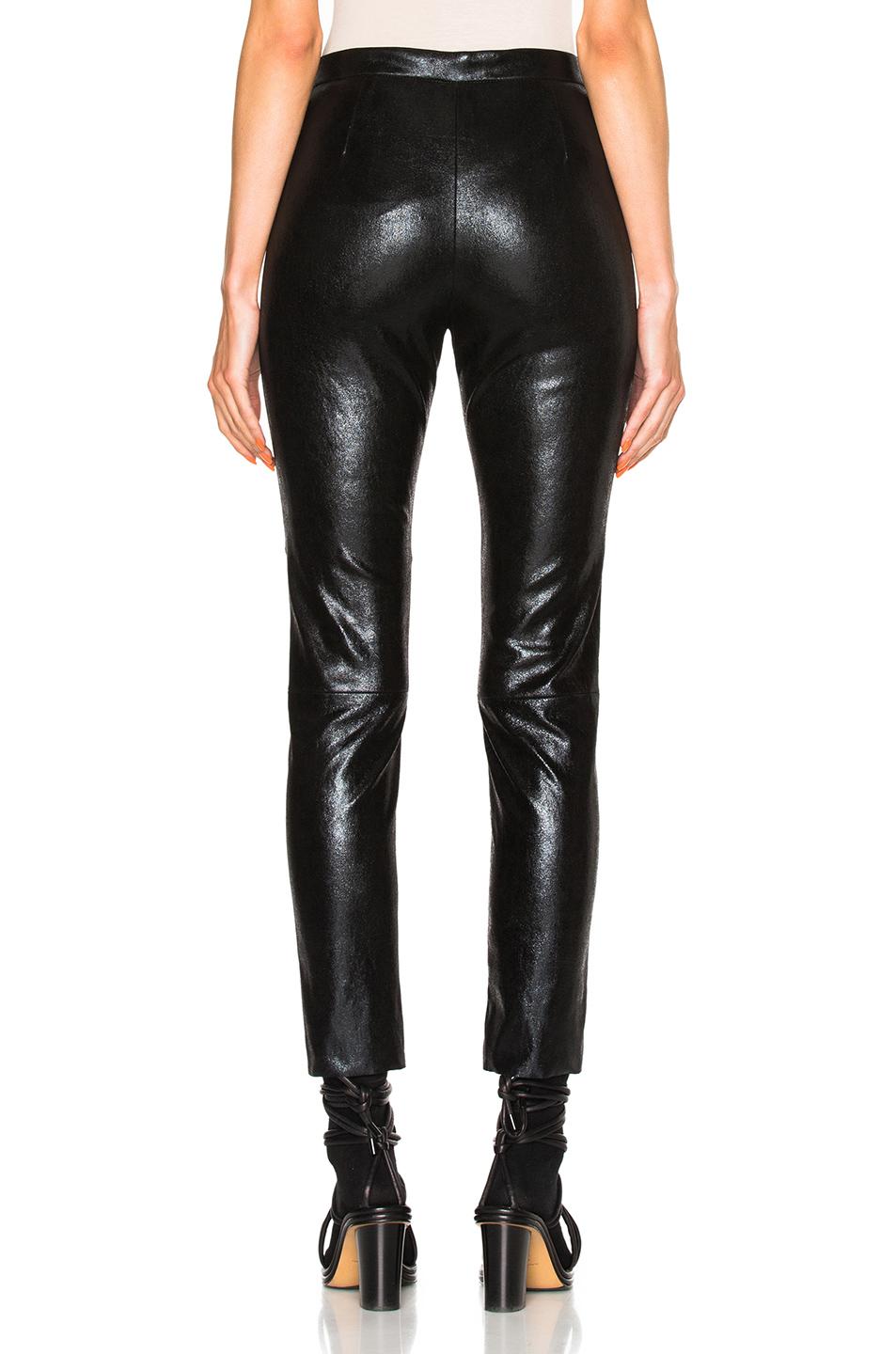 Isabel Marant Arnold Stretch Leather Pants In Black ModeSens