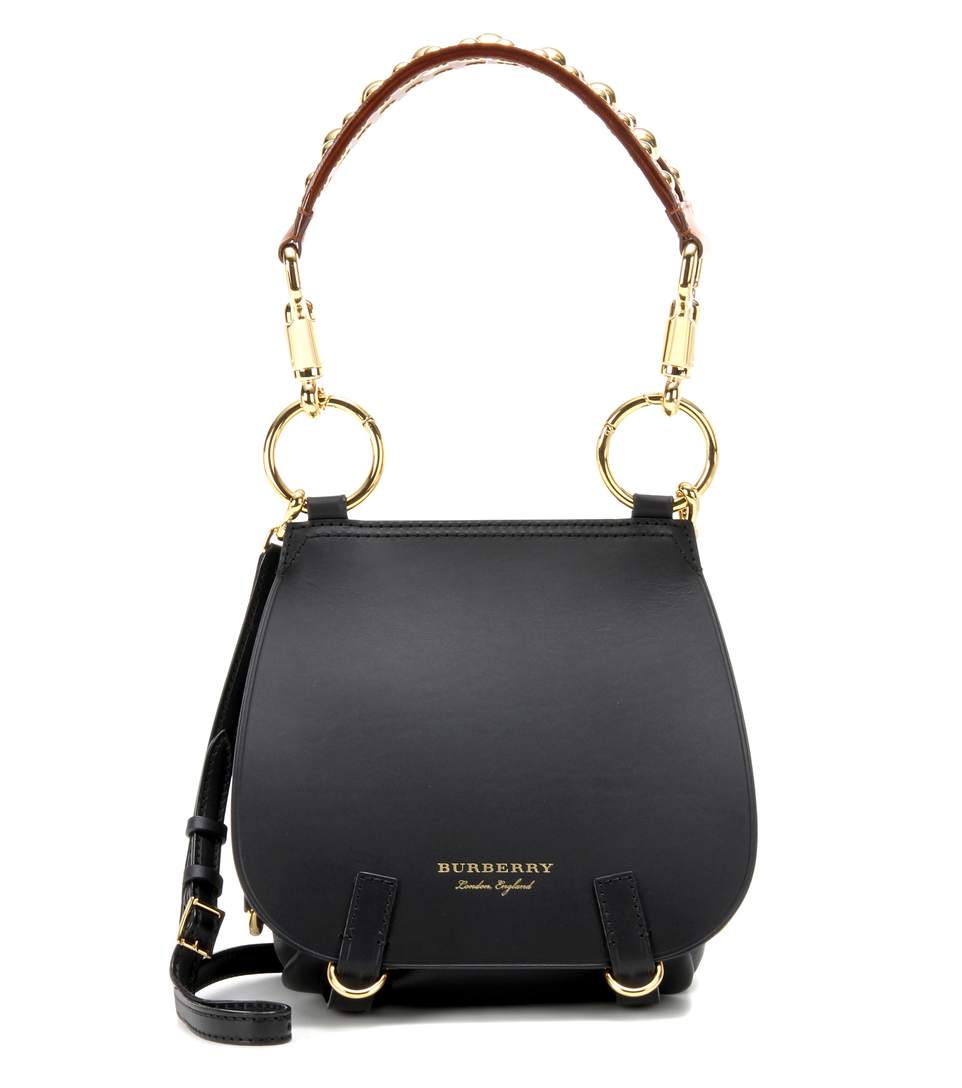 Burberry Bridle Leather Crossbody Bag In Llack ModeSens