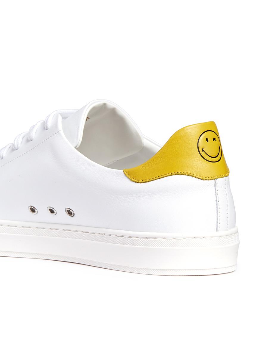 Anya Hindmarch 'wink' Embossed Leather Sneakers ModeSens