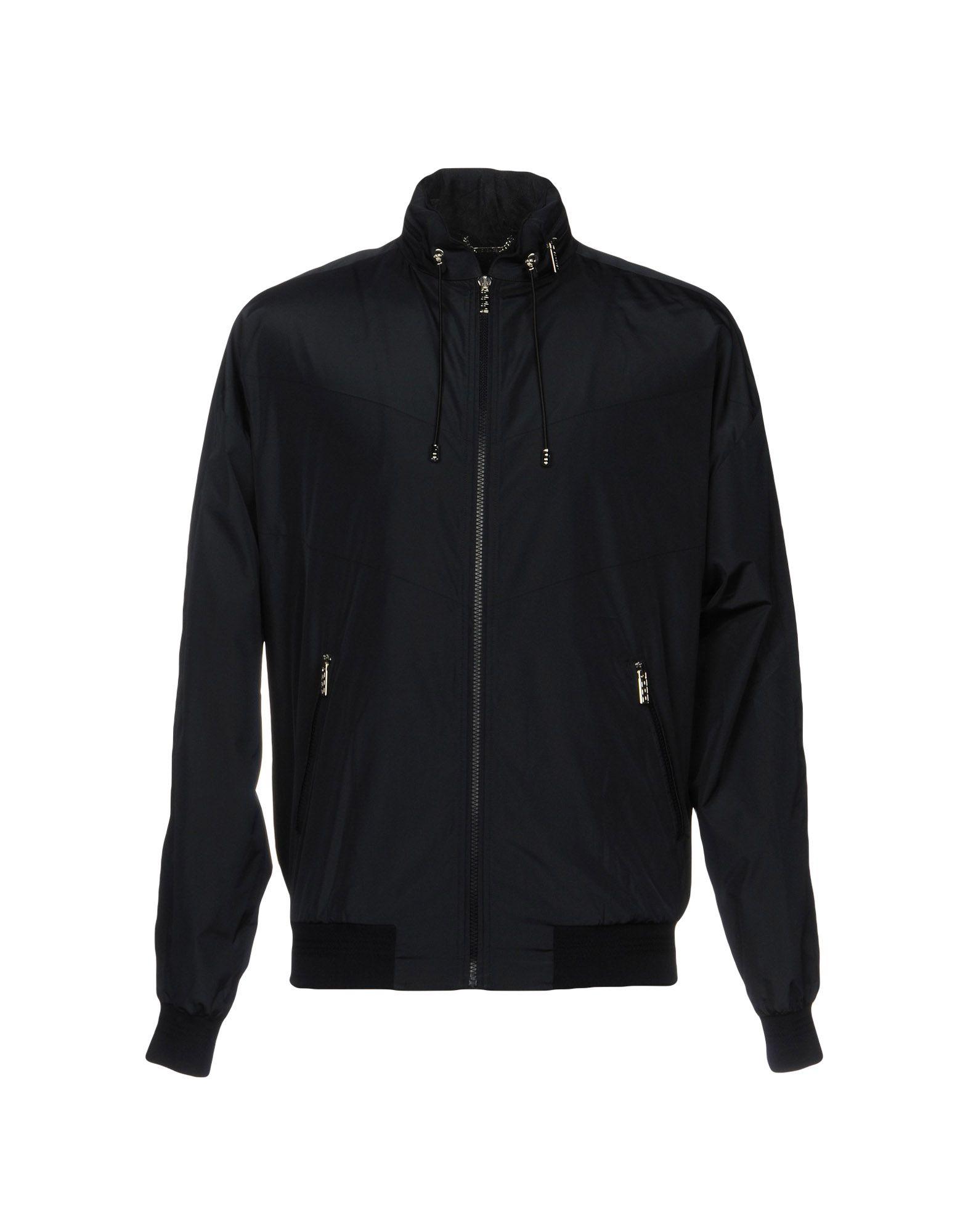 Versace Bomber In Dark Blue ModeSens