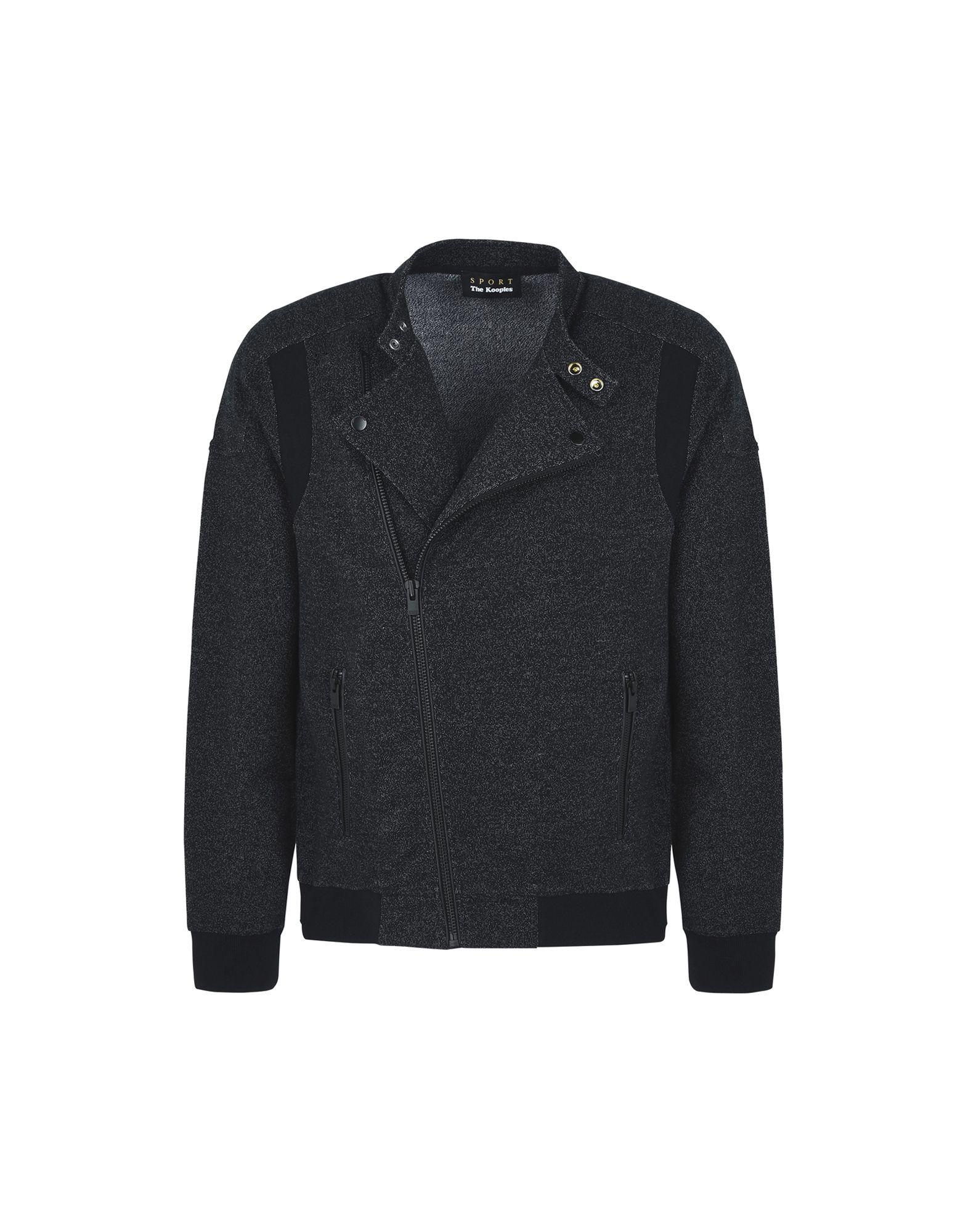 The Kooples Sweatshirt In Black ModeSens