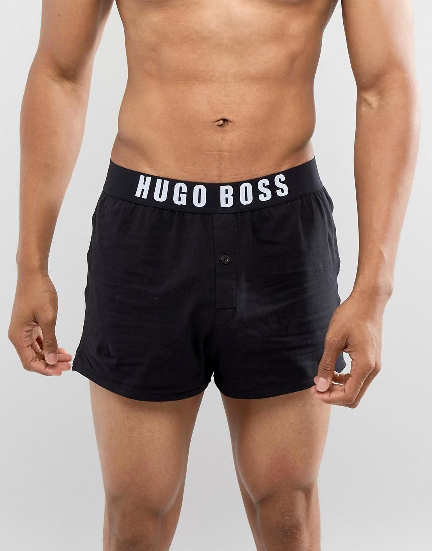 Hugo Boss Identity Boxers In Jersey Black ModeSens
