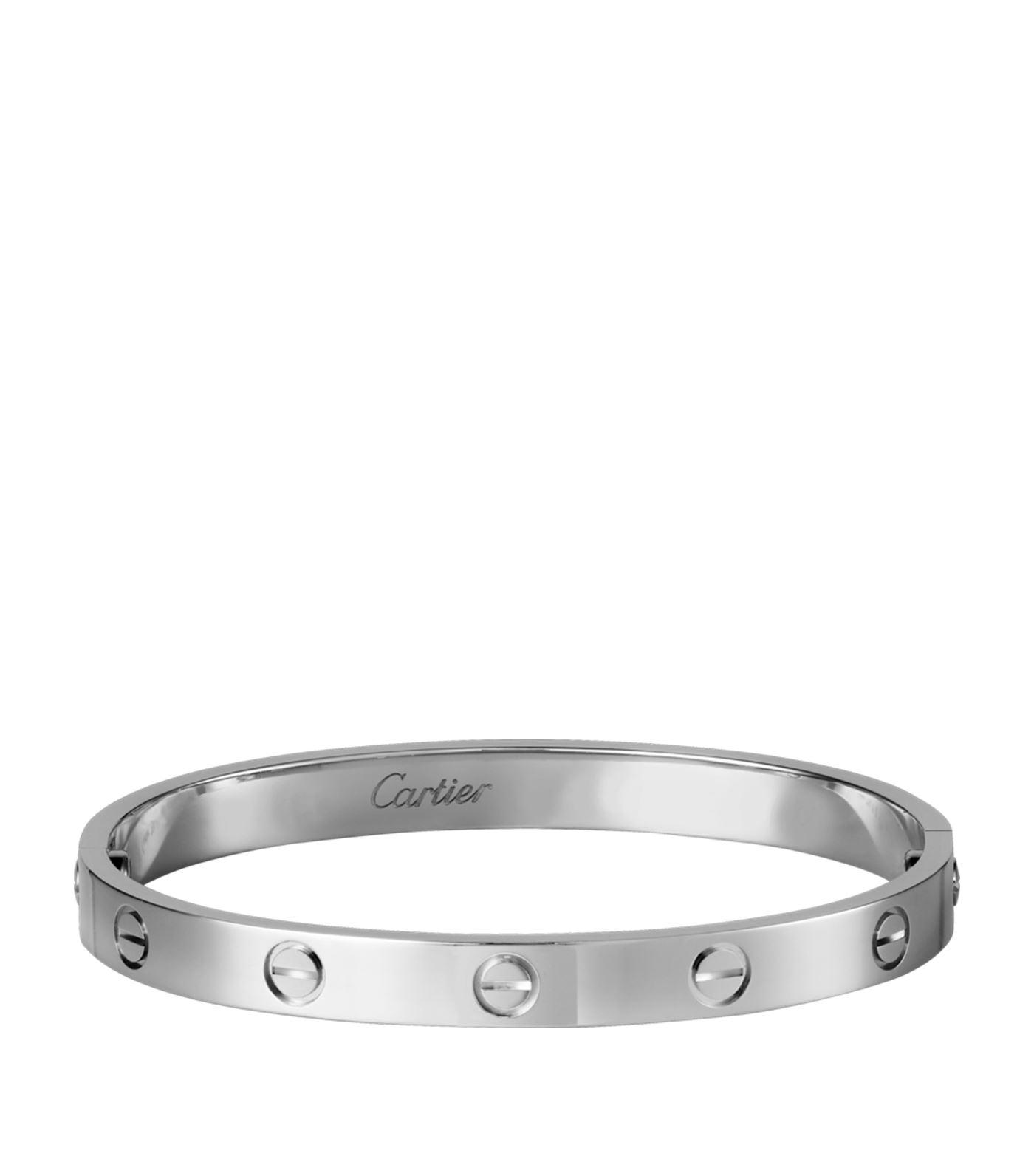 Cartier White Gold Love Bracelet In Multi ModeSens