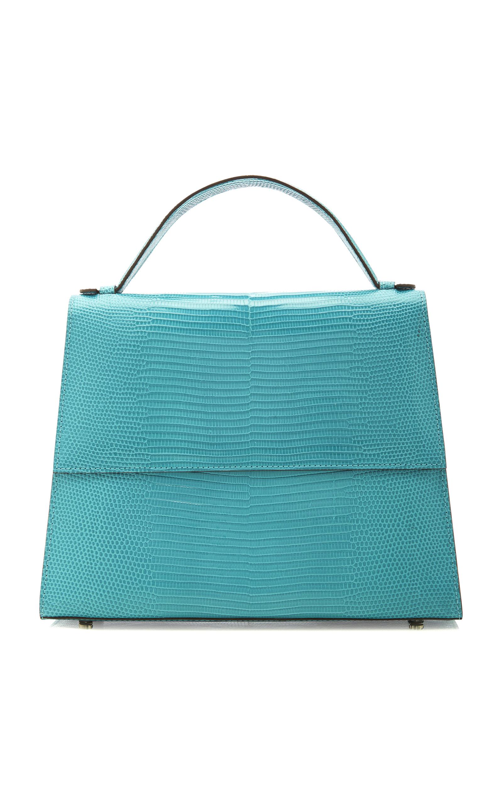 Hunting Season M'o Exclusive Top Handle Lizard Bag In Blue ModeSens
